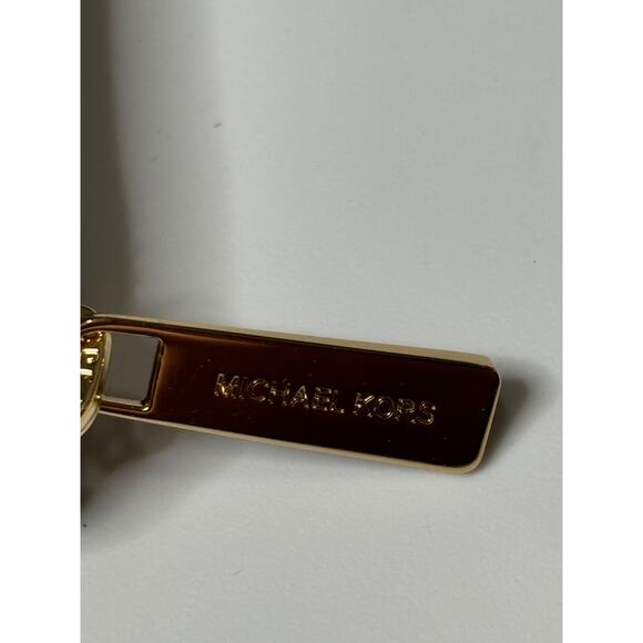 Michael Michael Kors NWT Jet Set Travel Medium Zip Around Card Case Camel Multi - Picture 4 of 6